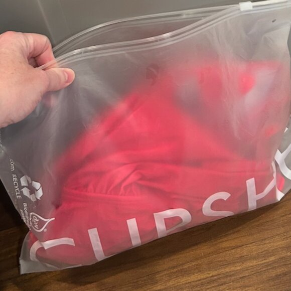 Red Cupshe Bikini Top Padded Push Up Medium - Picture 8 of 8